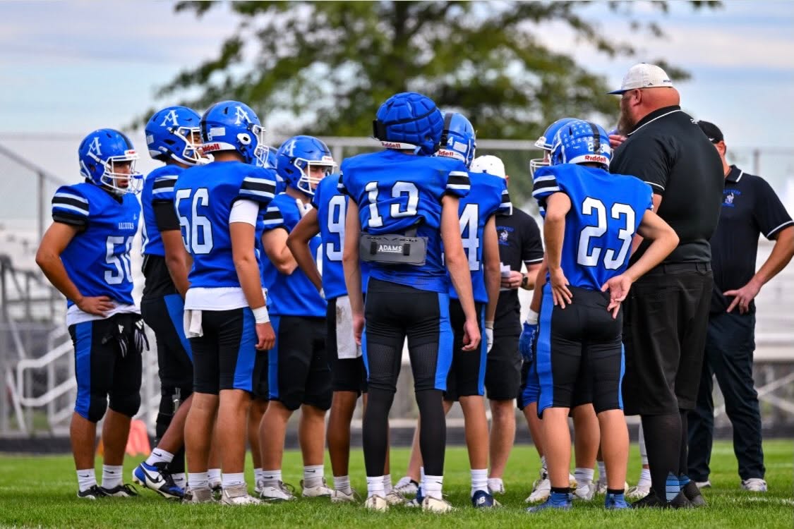 Team huddle